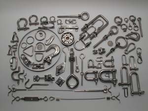 stainless steel tam buds and rigging